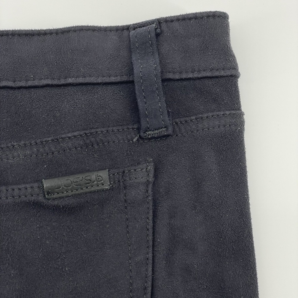 Joes Pants Women 29 Black Icon Skinny Mid Rise Stretch Ankle Trousers USA Made